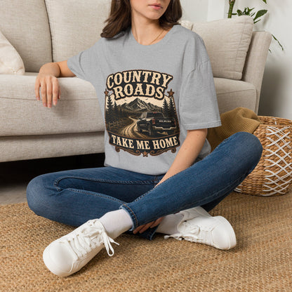 Country Roads Ram  Adult Size T-Shirt