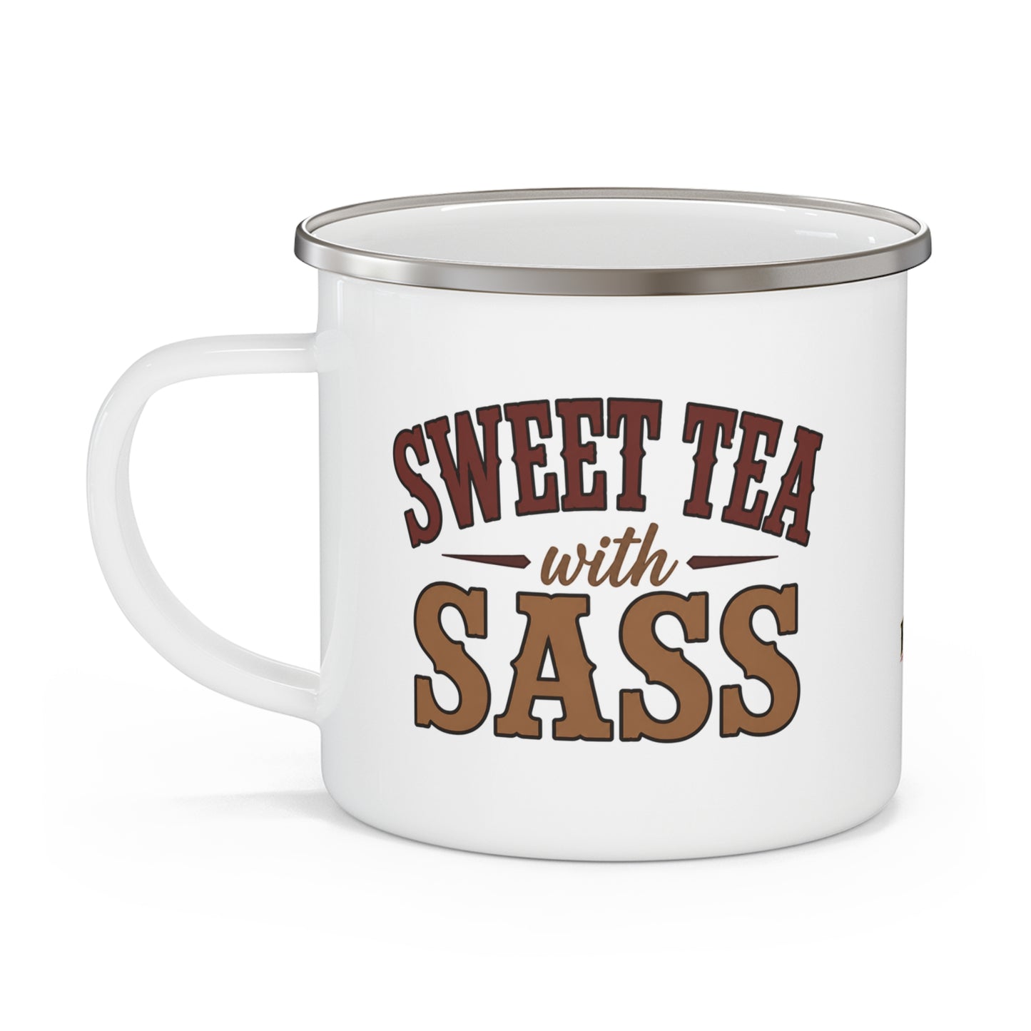 Sweet Tea Sass  Enamel Camping Mug