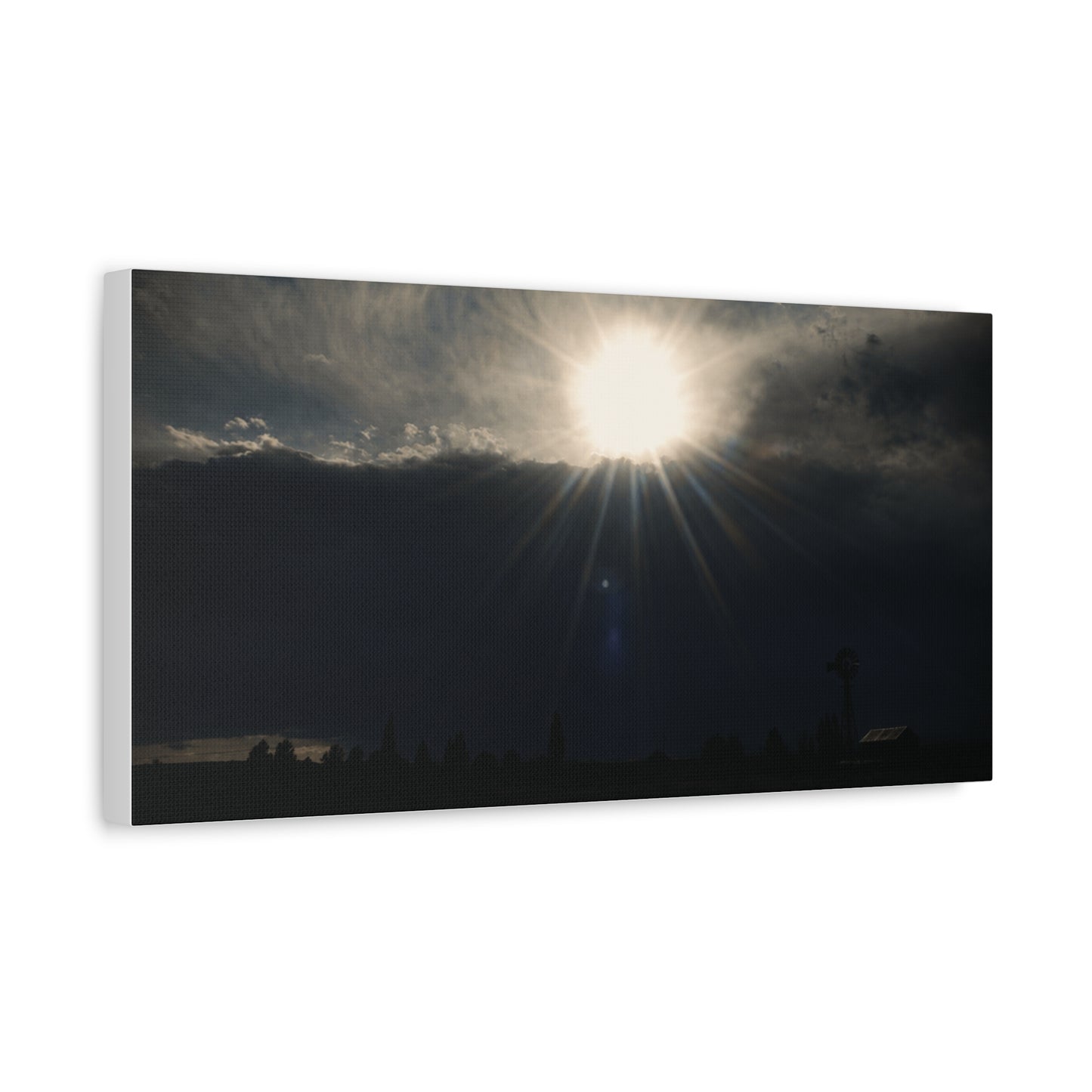 Farm Sunray Matte Canvas Art
