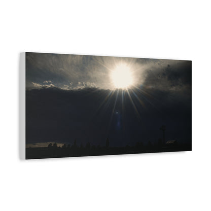 Farm Sunray Matte Canvas Art