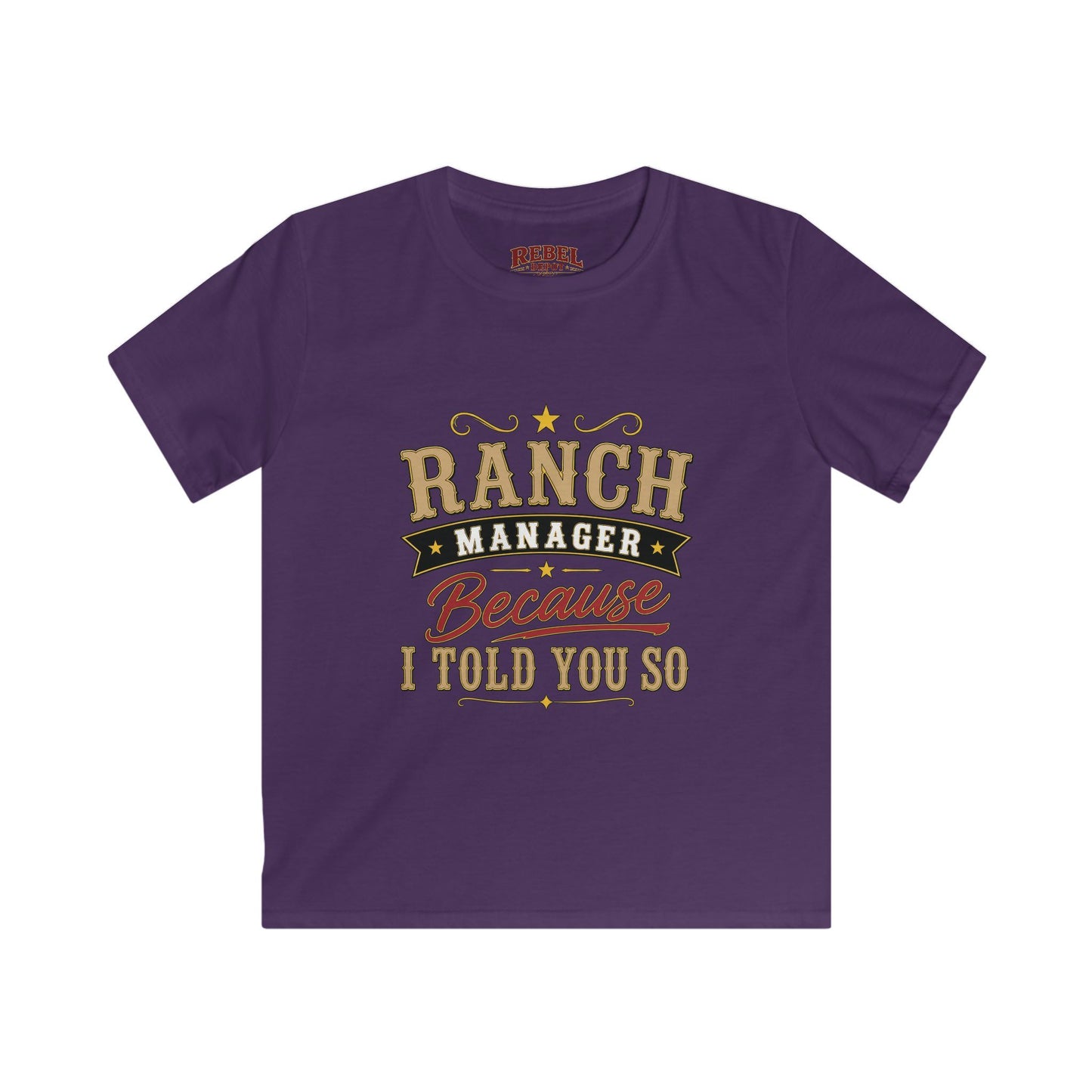 Ranch Manager Kids T-Shirts