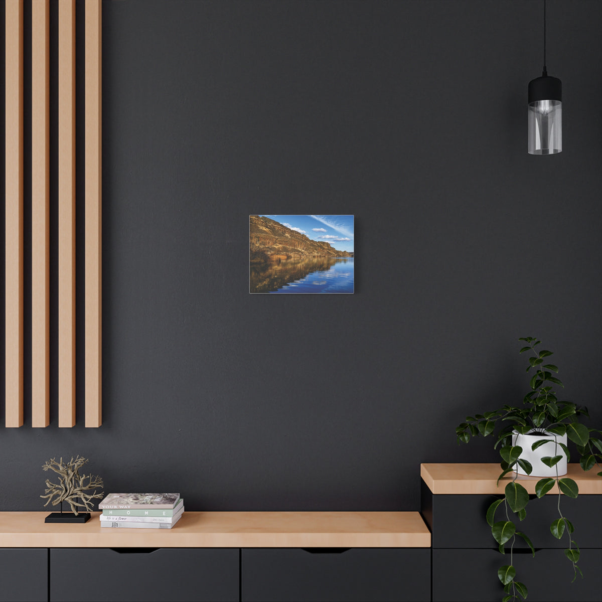 Sun Lakes Canyon  Matte Canvas Art