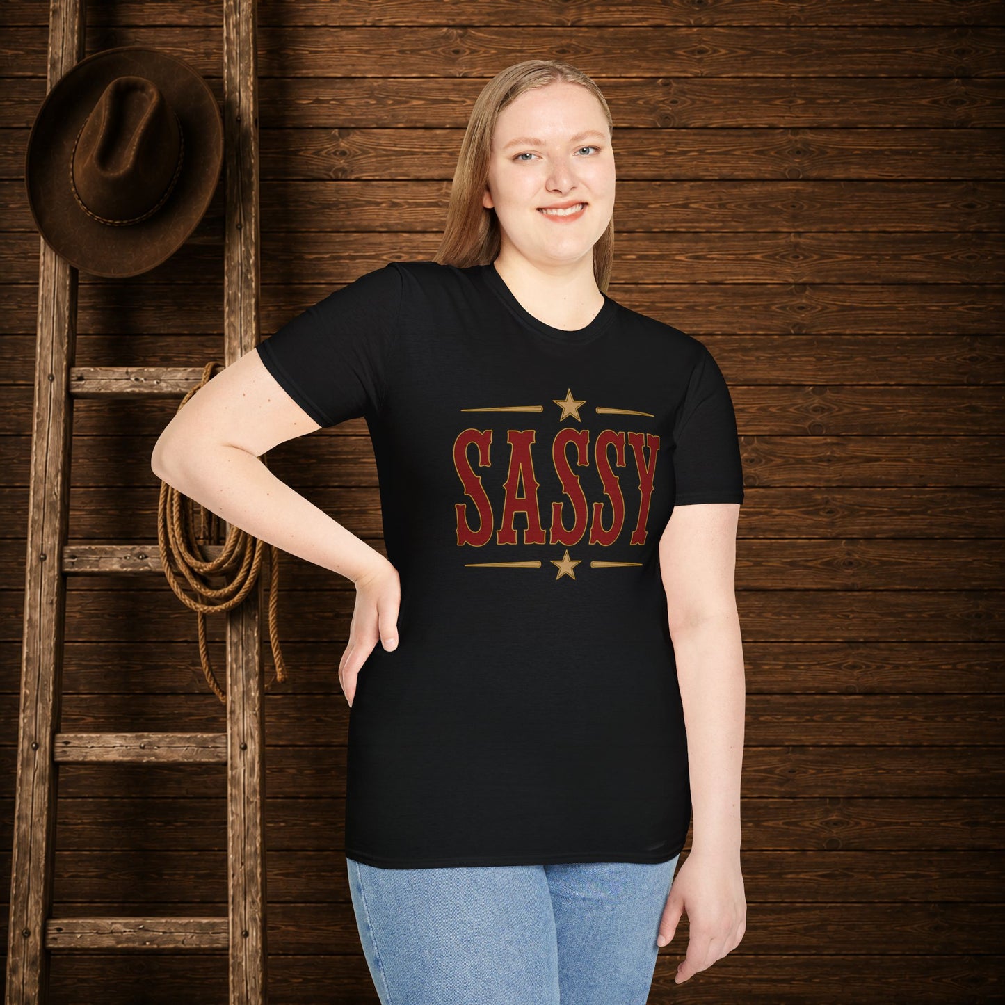Sassy Girl  Adult T-Shirt