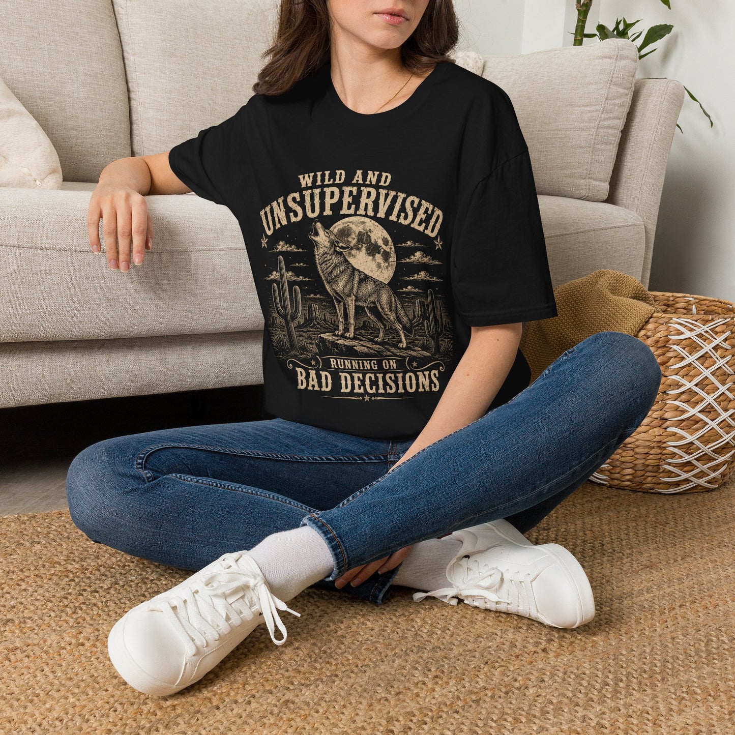 Wild and Unsupervised Cowboy T-Shirt