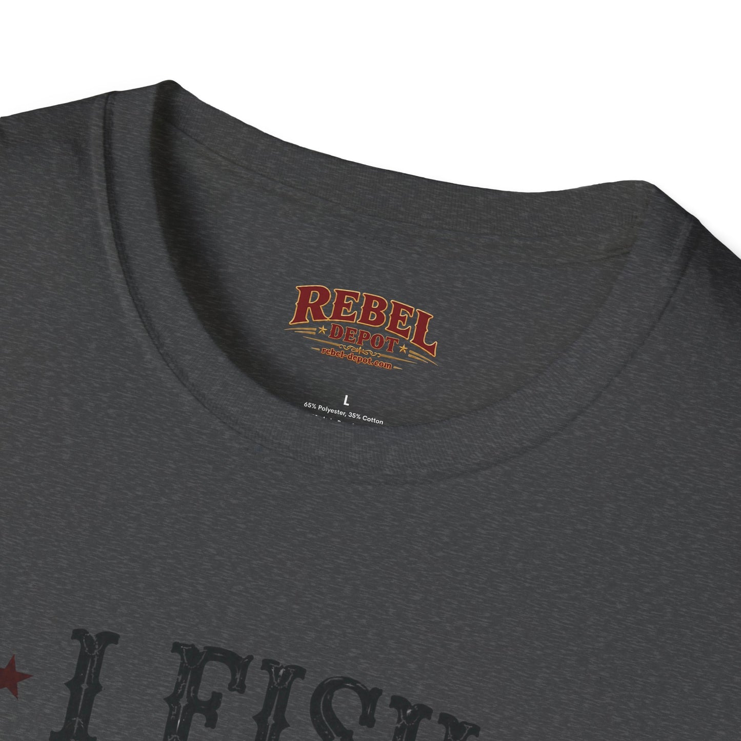 Fish Punching Frowned Upon  Adult Size T-Shirt
