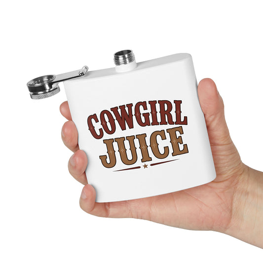 Cowgirl Juice  Stainless Steel Flask, 6oz