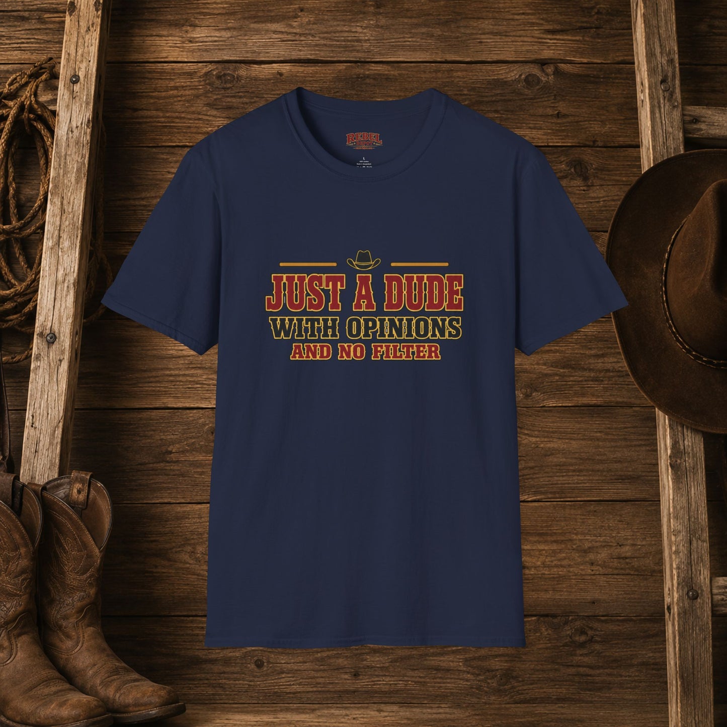 Just A Dude   Adult T-Shirt
