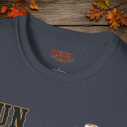Run Focus Win Cowgirl (Front)  Adult T-Shirt