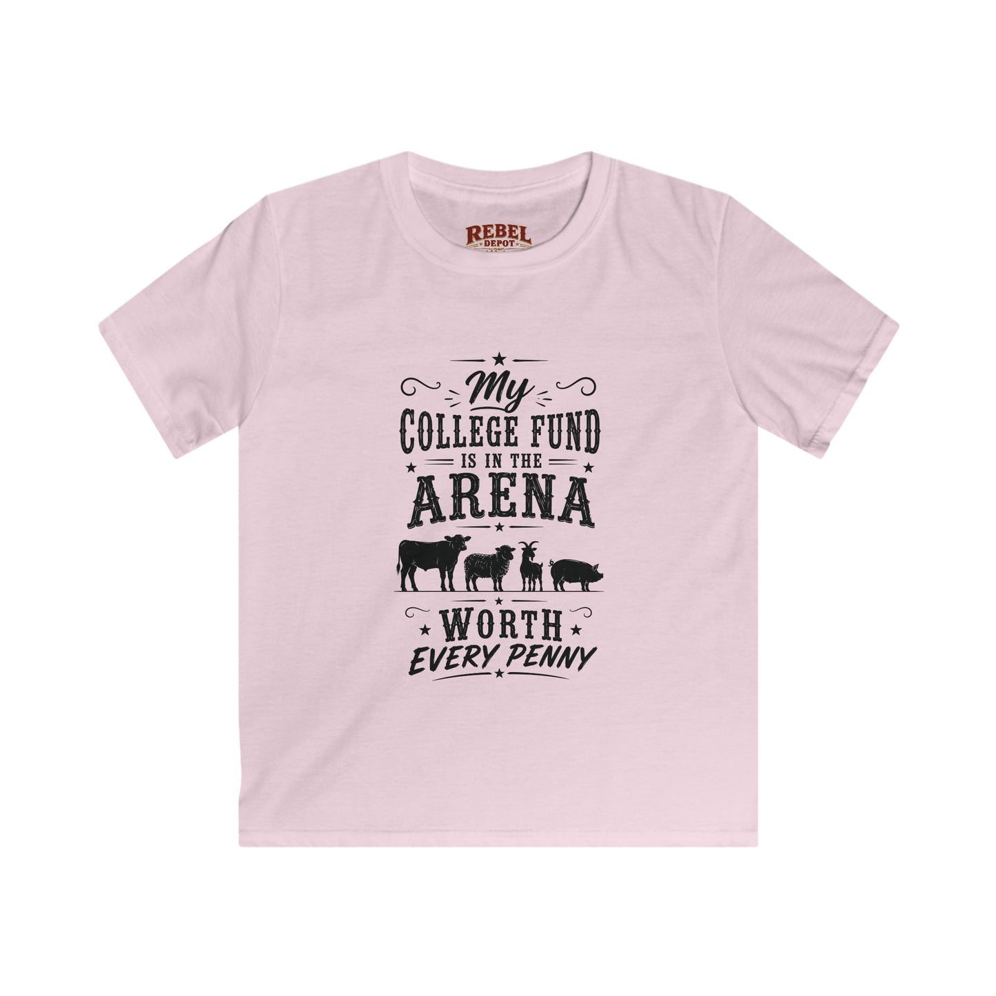 My College Fund   Kids size T-Shirts