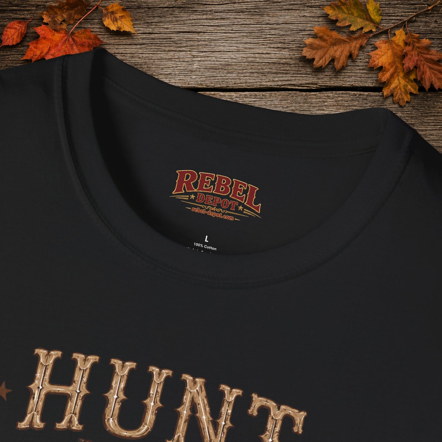 Hunt Fish Work  Adult Size T-Shirt