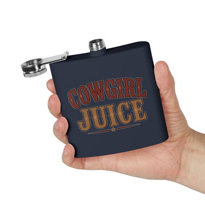 Cowgirl Juice  Stainless Steel Flask, 6oz