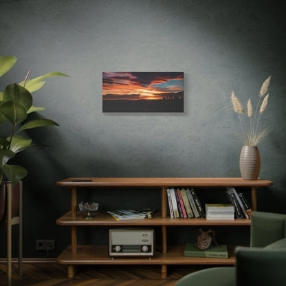 Country Sunset Matte Canvas Art