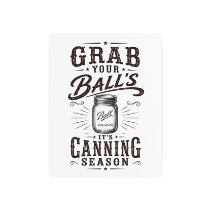 Grab Your Ball's  Metal Art Sign