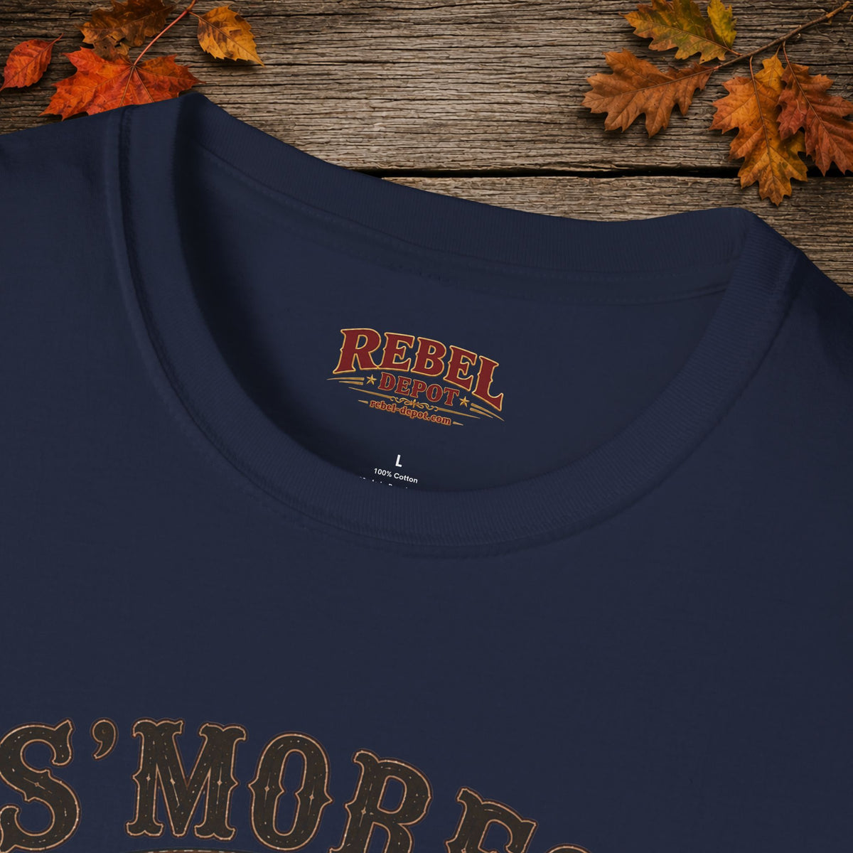 Smores Whiskey and Music   Adult Size T-Shirt