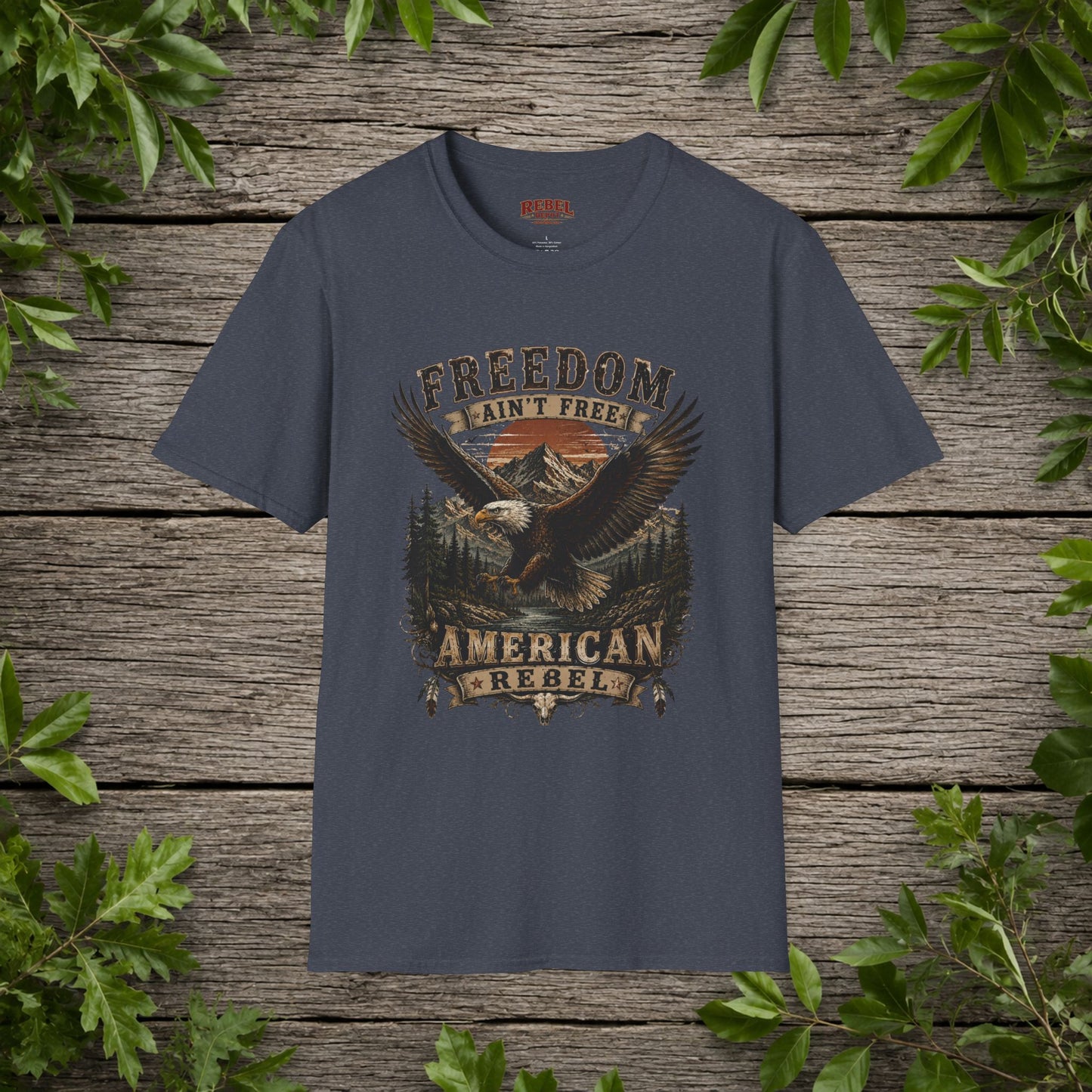 American Rebel Eagle  Adult Size T-Shirt