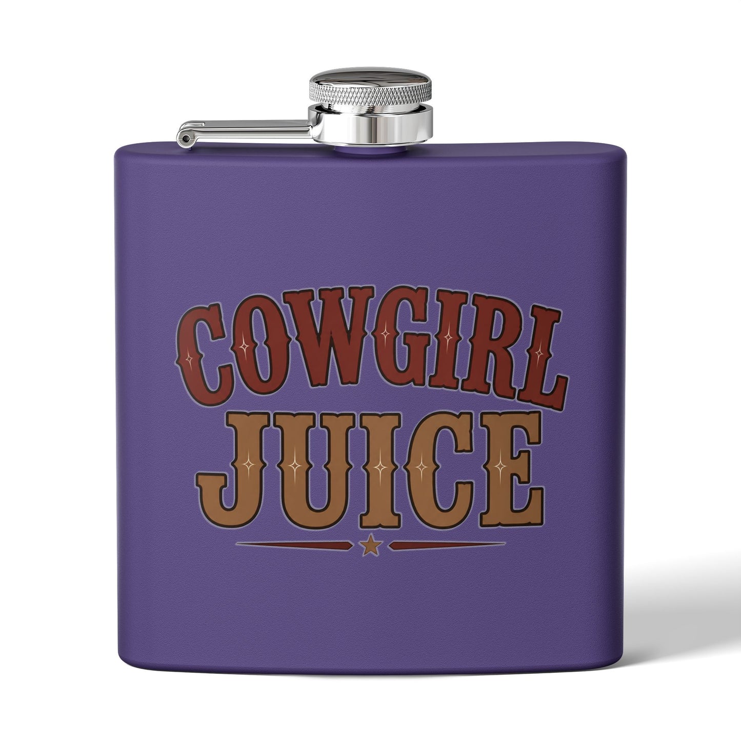 Cowgirl Juice  Stainless Steel Flask, 6oz