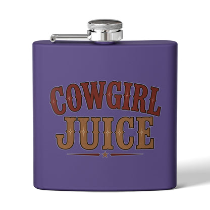 Cowgirl Juice  Stainless Steel Flask, 6oz