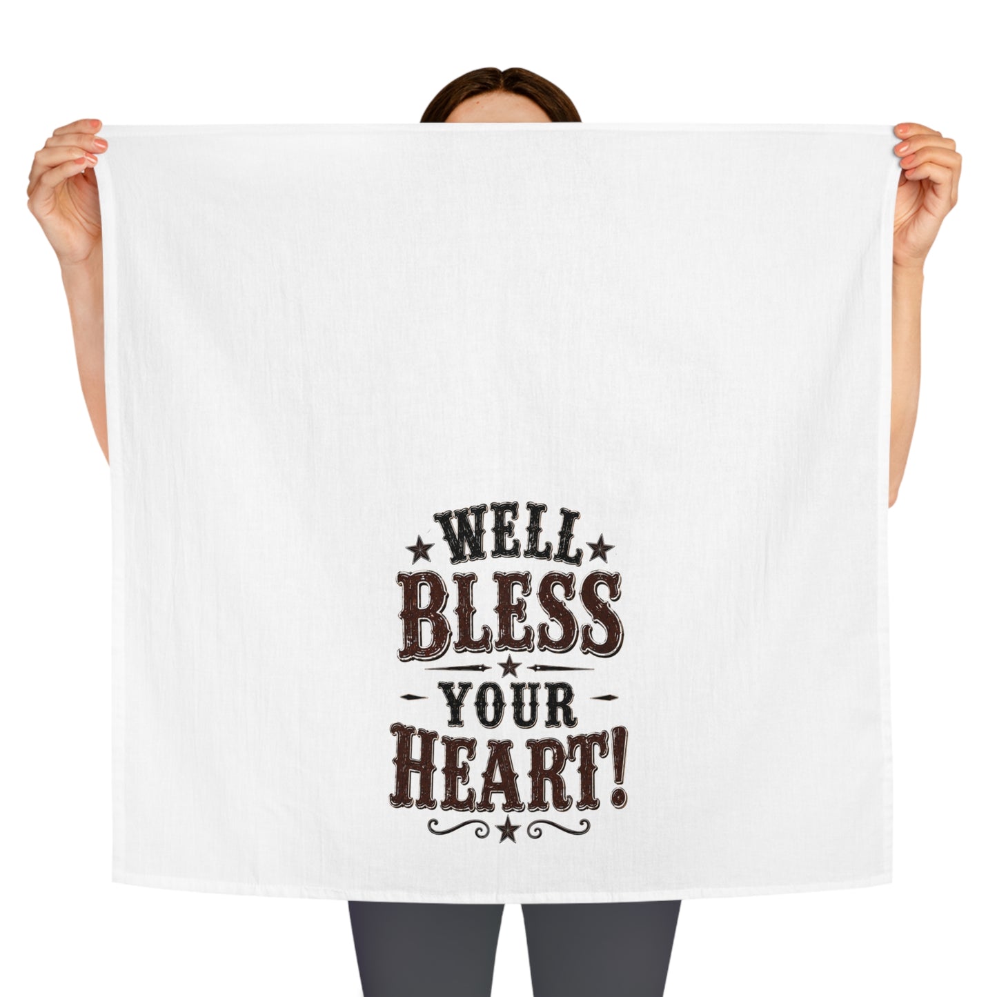 Bless Your Heart   Kitchen Tea Towel