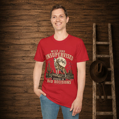 Wild and Unsupervised Cowboy T-Shirt