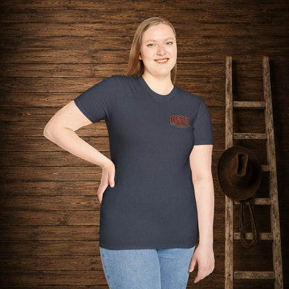 Not Your Average Cowgirl (Back)  Adult T-Shirt