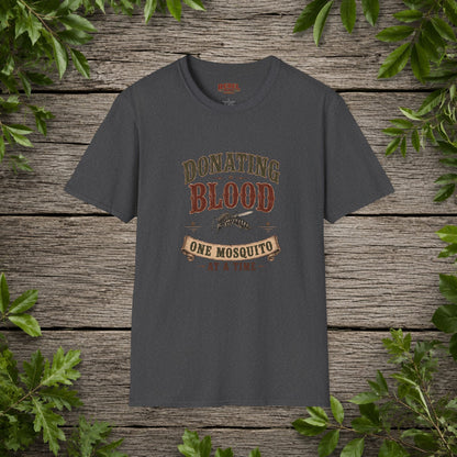 Donating Blood   Adult Size T-Shirt