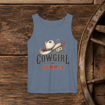 Cowgirl Summer   Adult Unisex Tank Top