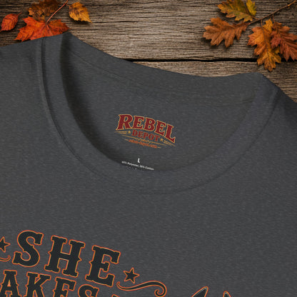 She's A Bow Hunter  Adult Size T-Shirt