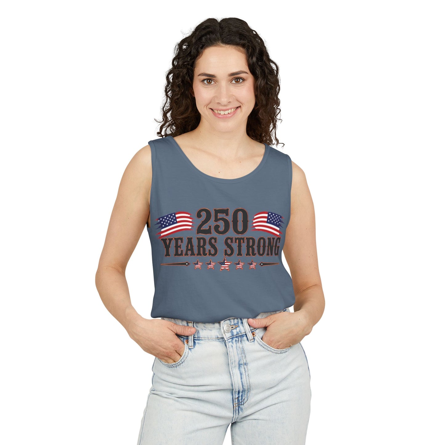 250 Years Strong   Adult Unisex Tank Top  *ON SALE 25% OFF AT CHECKOUT!*