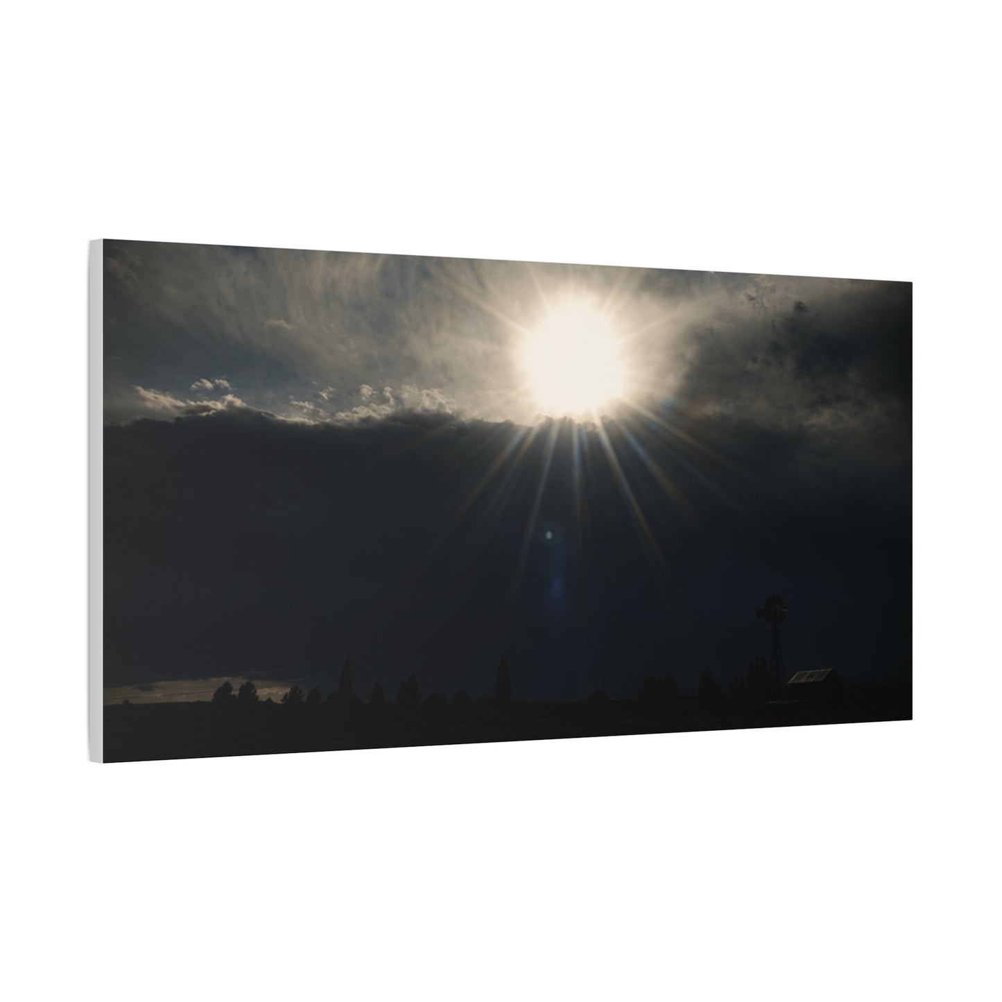 Farm Sunray Matte Canvas Art