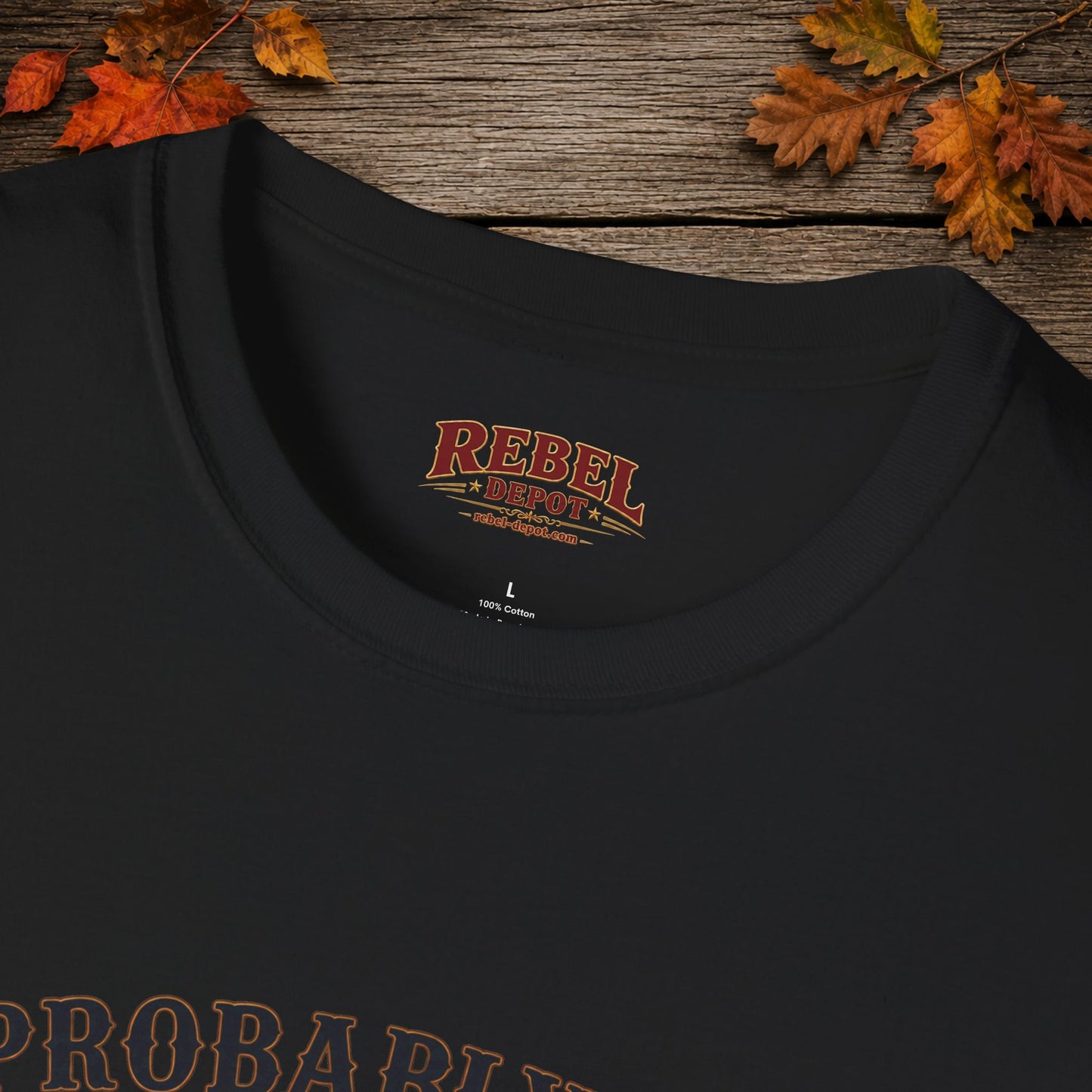 Probably An Outlaw Cowboy  Adult T-Shirt