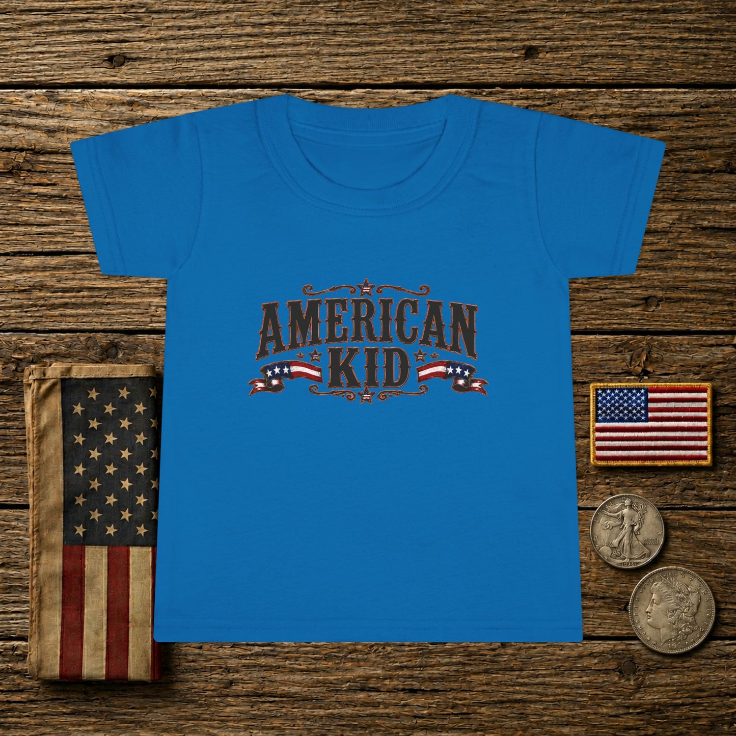 American Kid Patriot  Toddler T-shirt