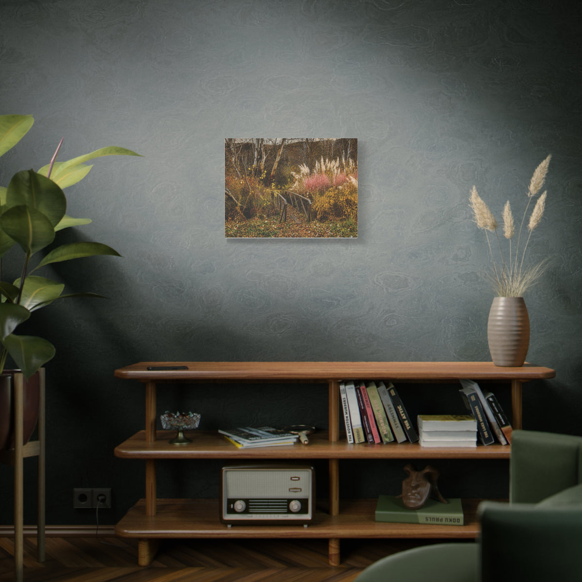 Sun Lakes Bridge  Matte Canvas Art