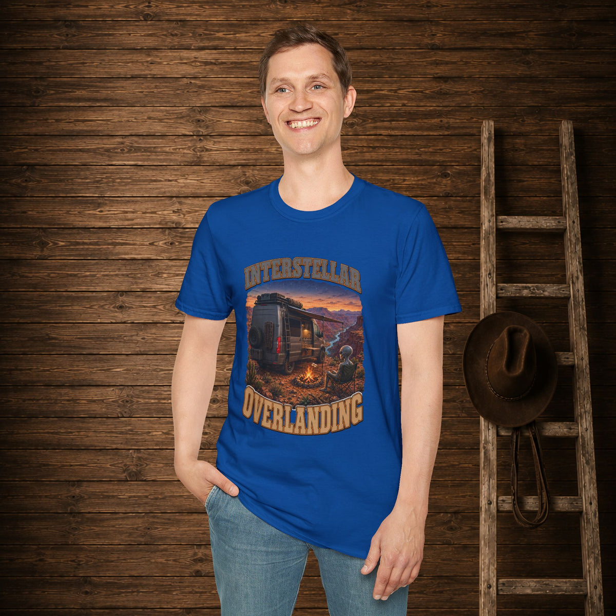 Interstellar Overlanding   Adult Size T-Shirt