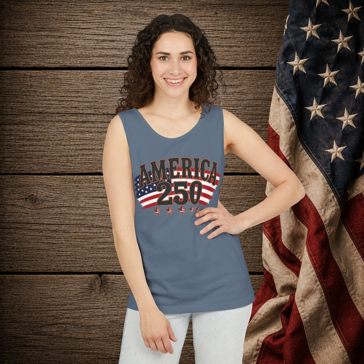 America 250   Adult Unisex Tank Top