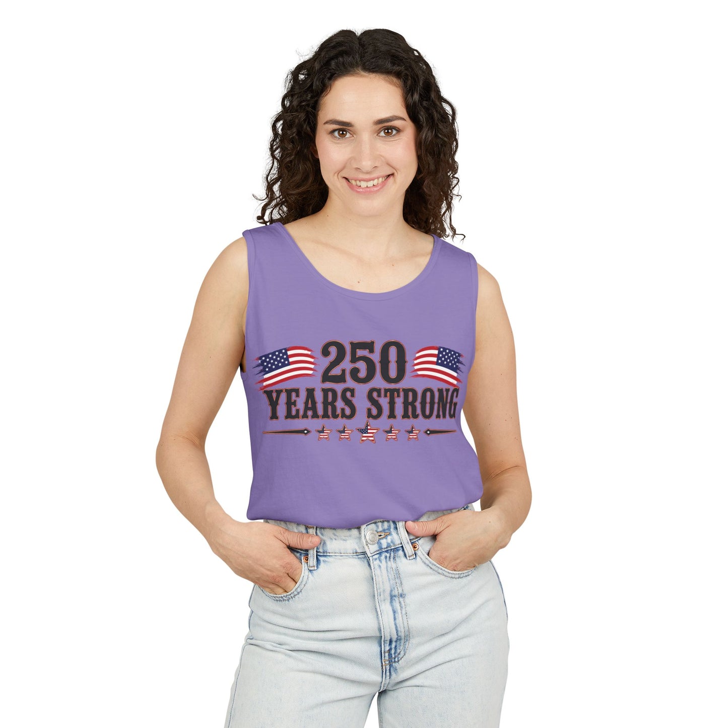 250 Years Strong   Adult Unisex Tank Top  *ON SALE 25% OFF AT CHECKOUT!*