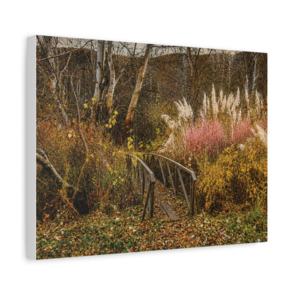 Sun Lakes Bridge  Matte Canvas Art