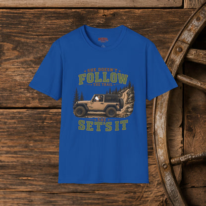 Doesn't Follow   Adult Size T-Shirt