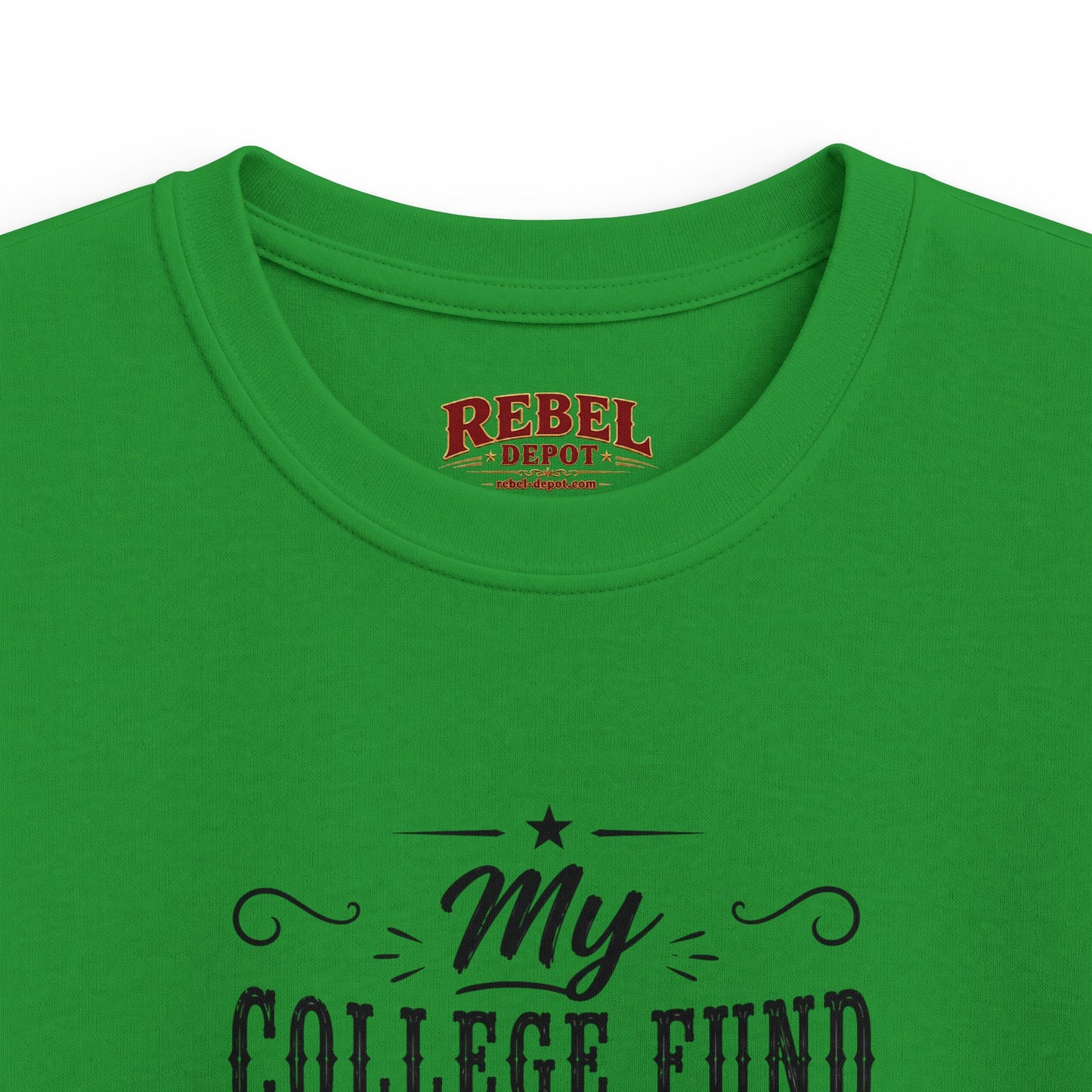 My College Fund   Kids size T-Shirts