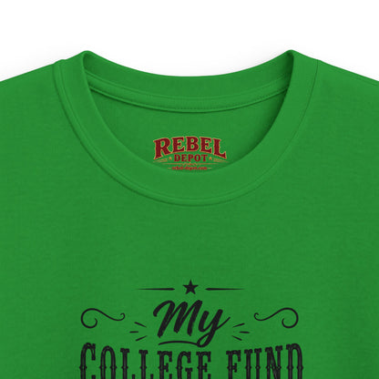 My College Fund   Kids size T-Shirts