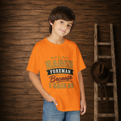 Ranch Foreman Youth T-Shirt