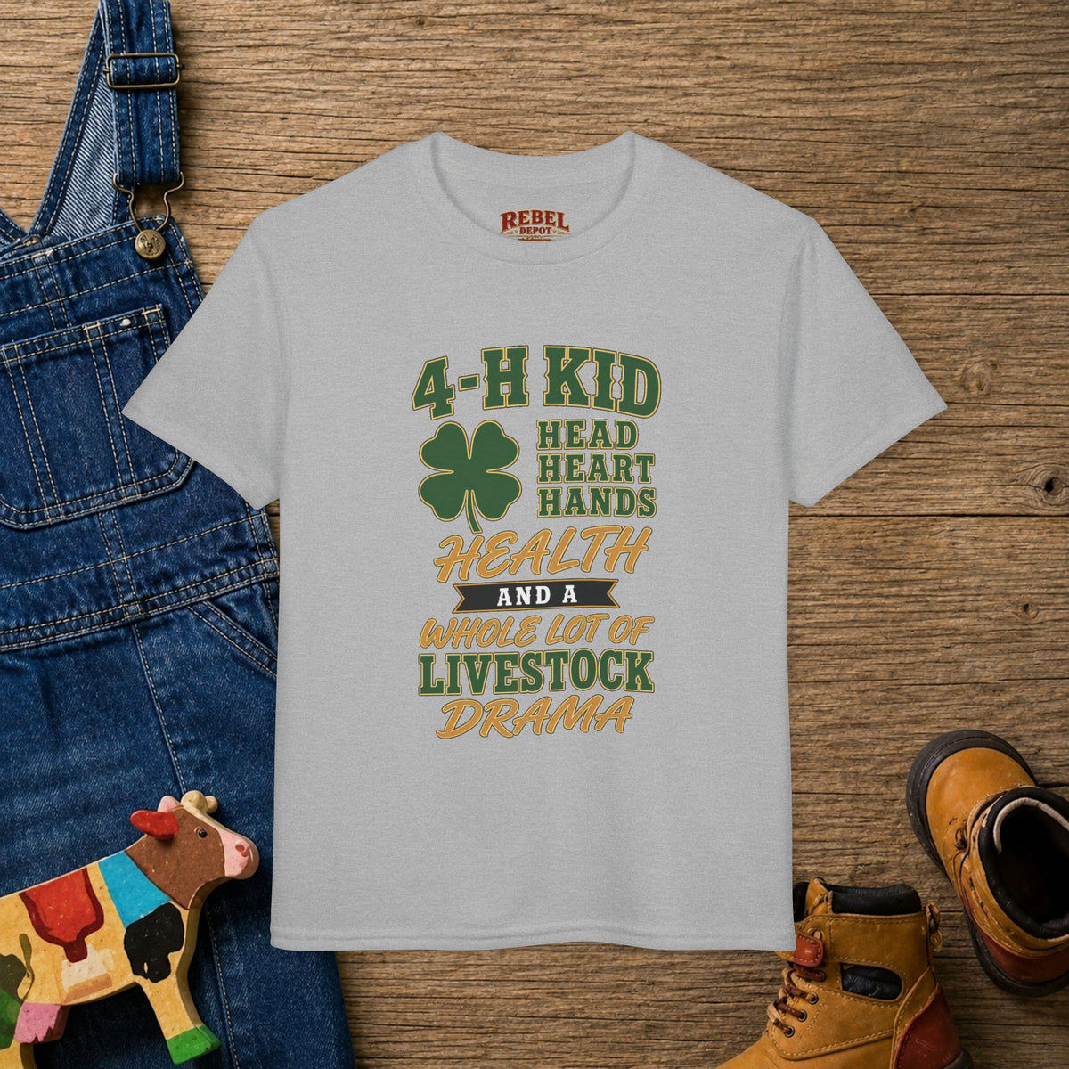 4-H Kid Drama  Youth size T-Shirt