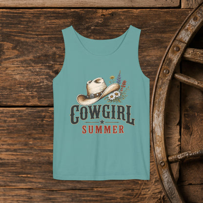 Cowgirl Summer   Adult Unisex Tank Top