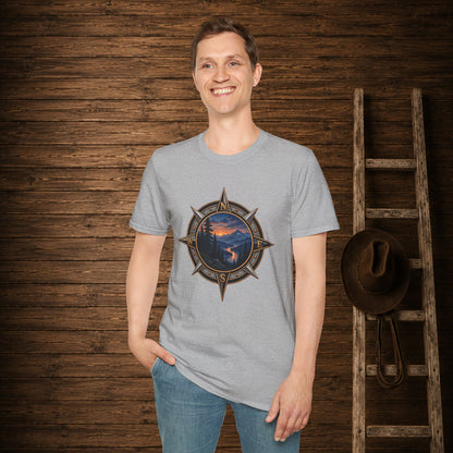 Compass Wilderness   Adult Size T-Shirt