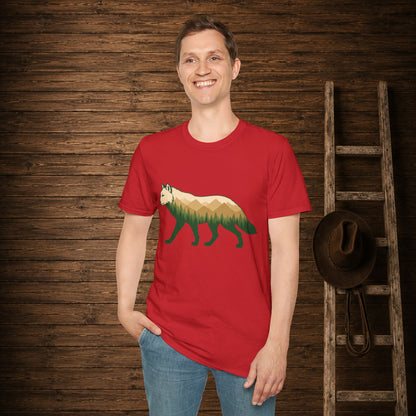 Wilderness Wolf  Adult Size T-Shirt