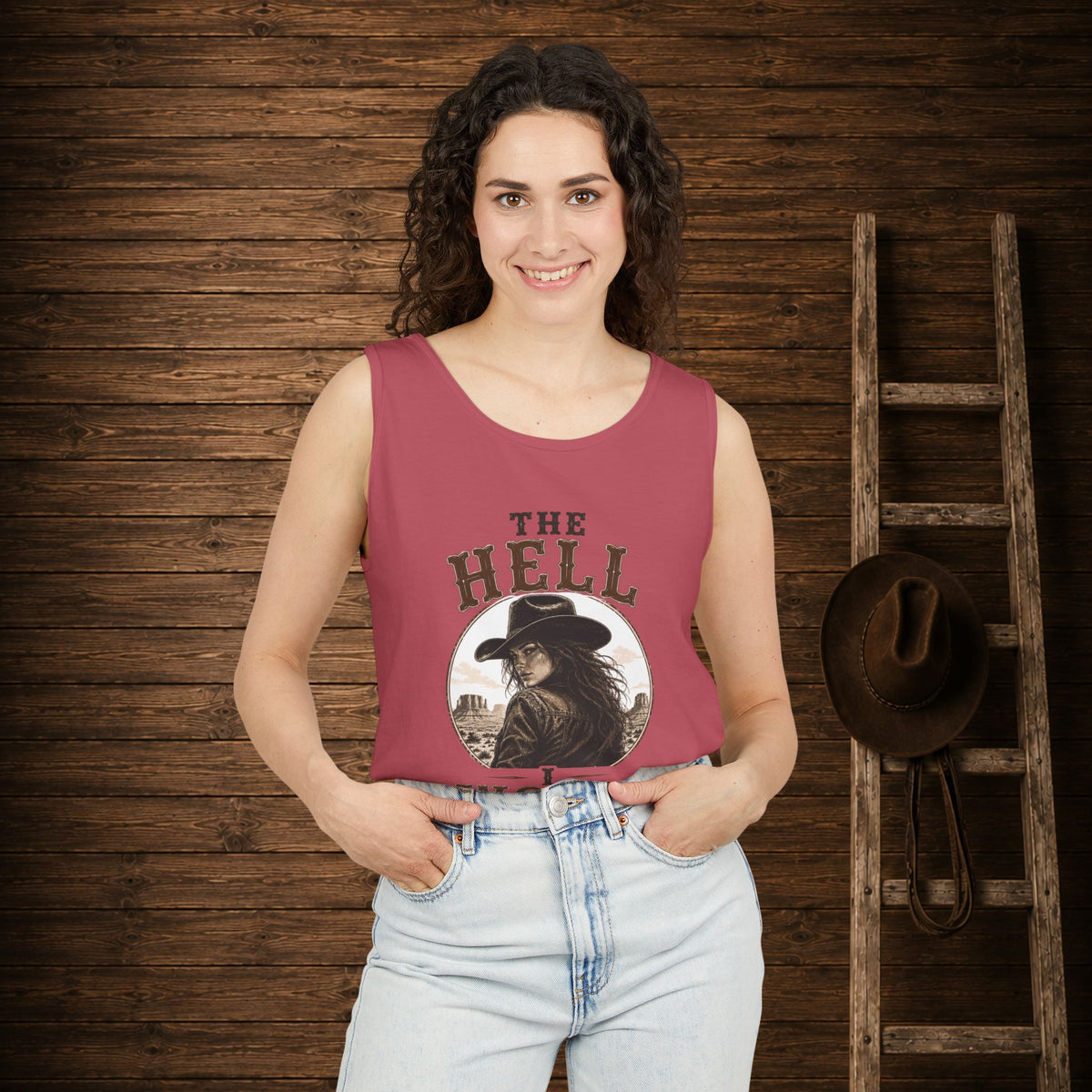 Hell I Won't   Adult Unisex Tank Top