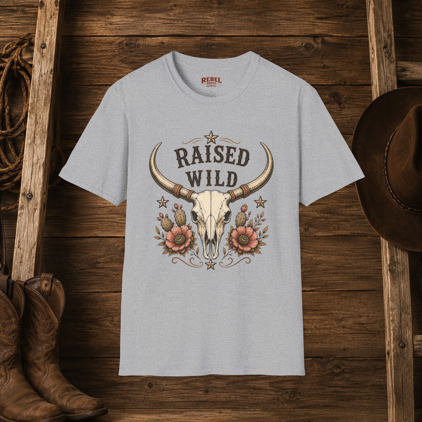 Raised Wild  Adult Size T-Shirt