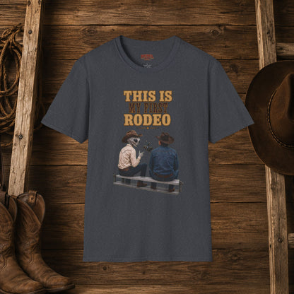 My First Rodeo (Alien)  Adult T-Shirt