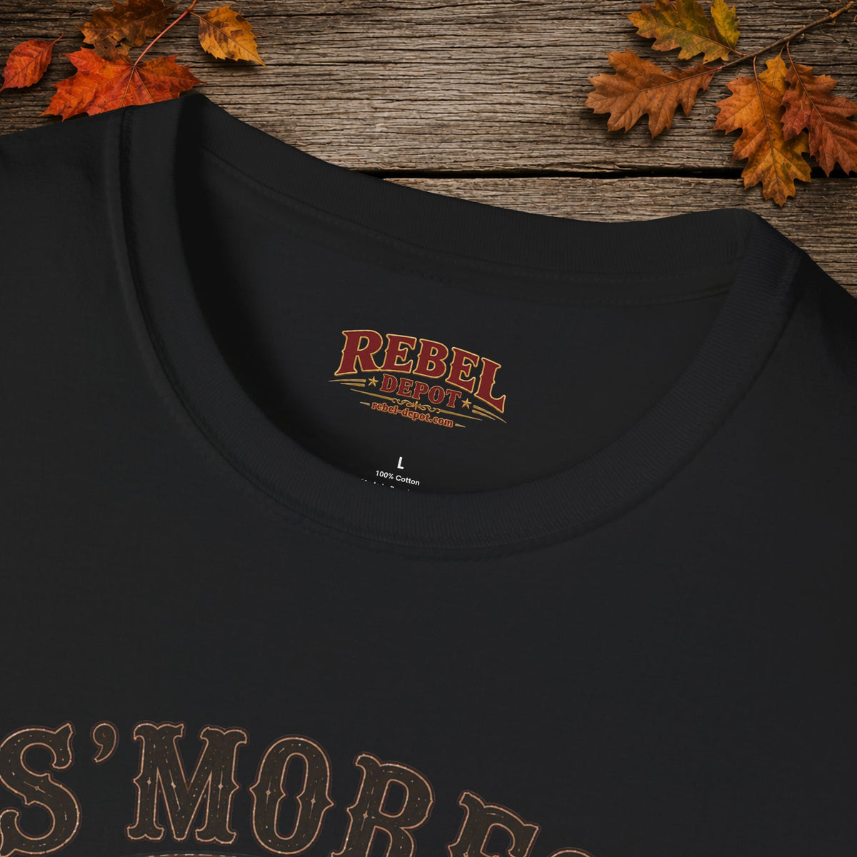 Smores Whiskey and Music   Adult Size T-Shirt