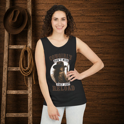 Cowgirls Reload  Adult Unisex Tank Top