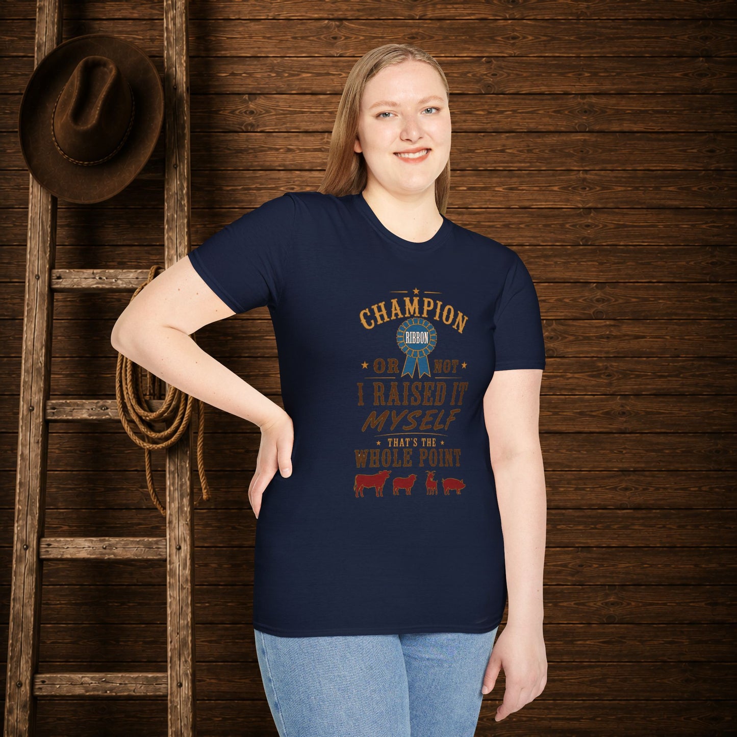Champion or Not Adult Size T-Shirt